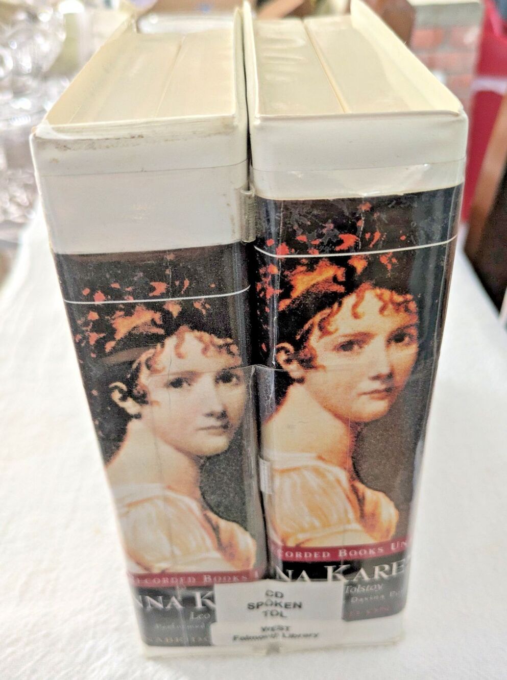 Anna Karenina Leo Tolstoy Unabridged Audiobook 30 CD Set Davina Porter Ex-Lib